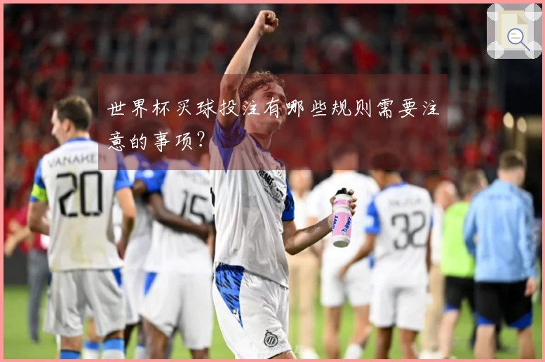 世界杯买球投注有哪些规则需要注意的事项？