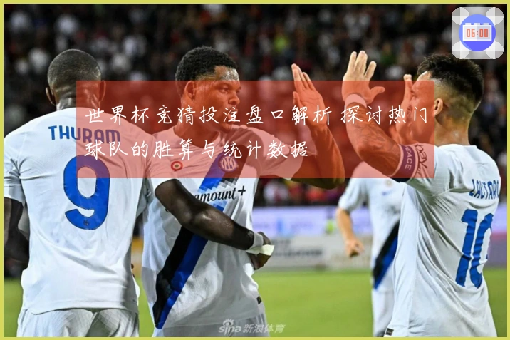 世界杯竞猜投注盘口解析 探讨热门球队的胜算与统计数据